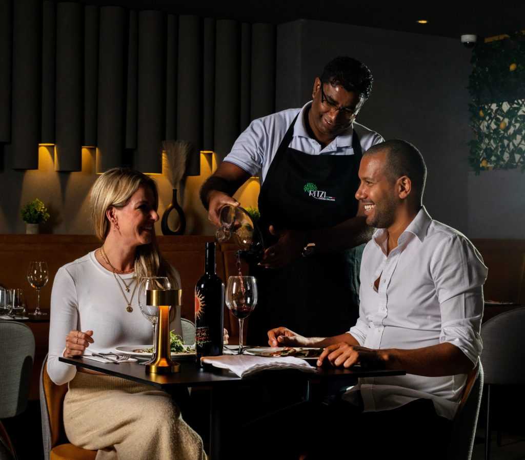 Ritzi Italian Restaurant in Dubai - Milan Wine